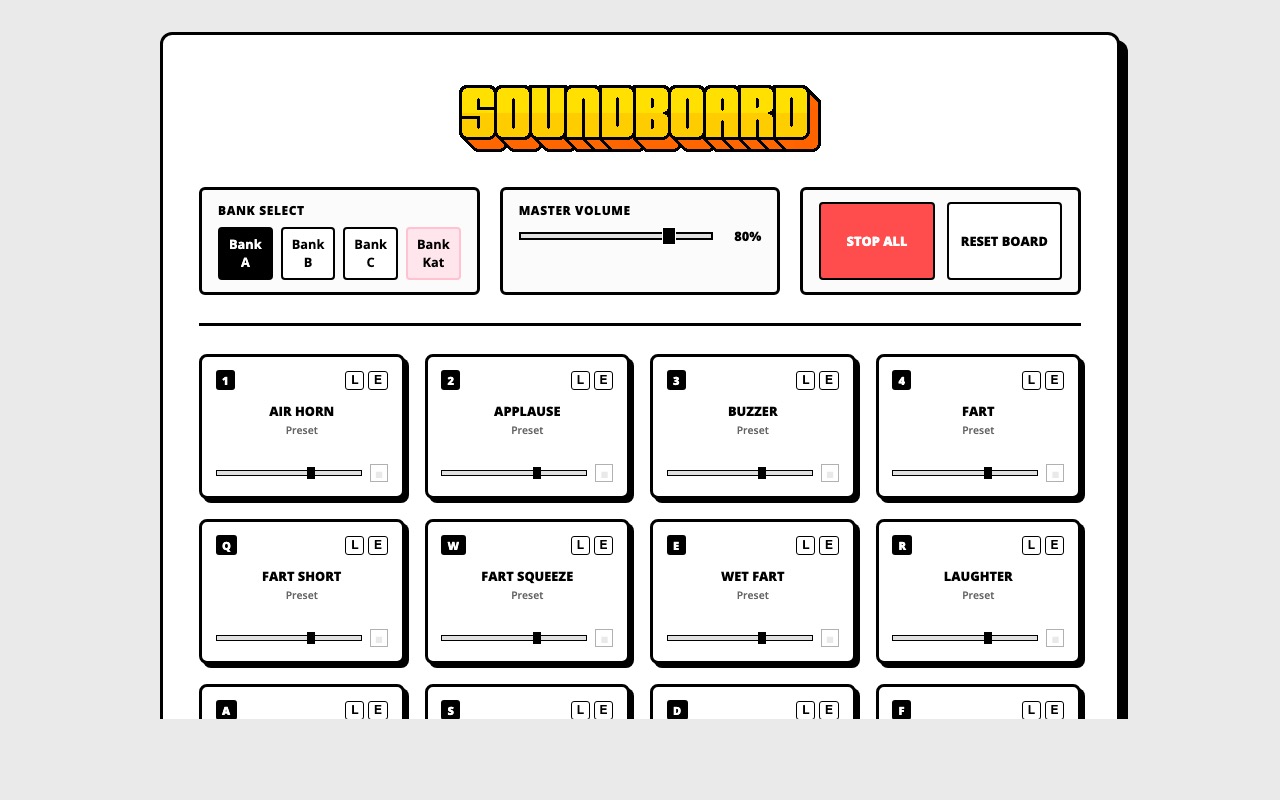 Soundboard Studio Preview